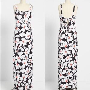 ModCloth Floral Mod Maxi Dress - M